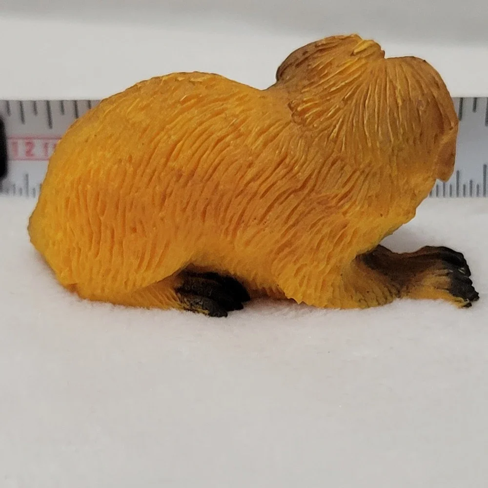 Yowie Golden Lion Tamarin Monkey Animal Mini Figure Figurine Collectible Toy EUC